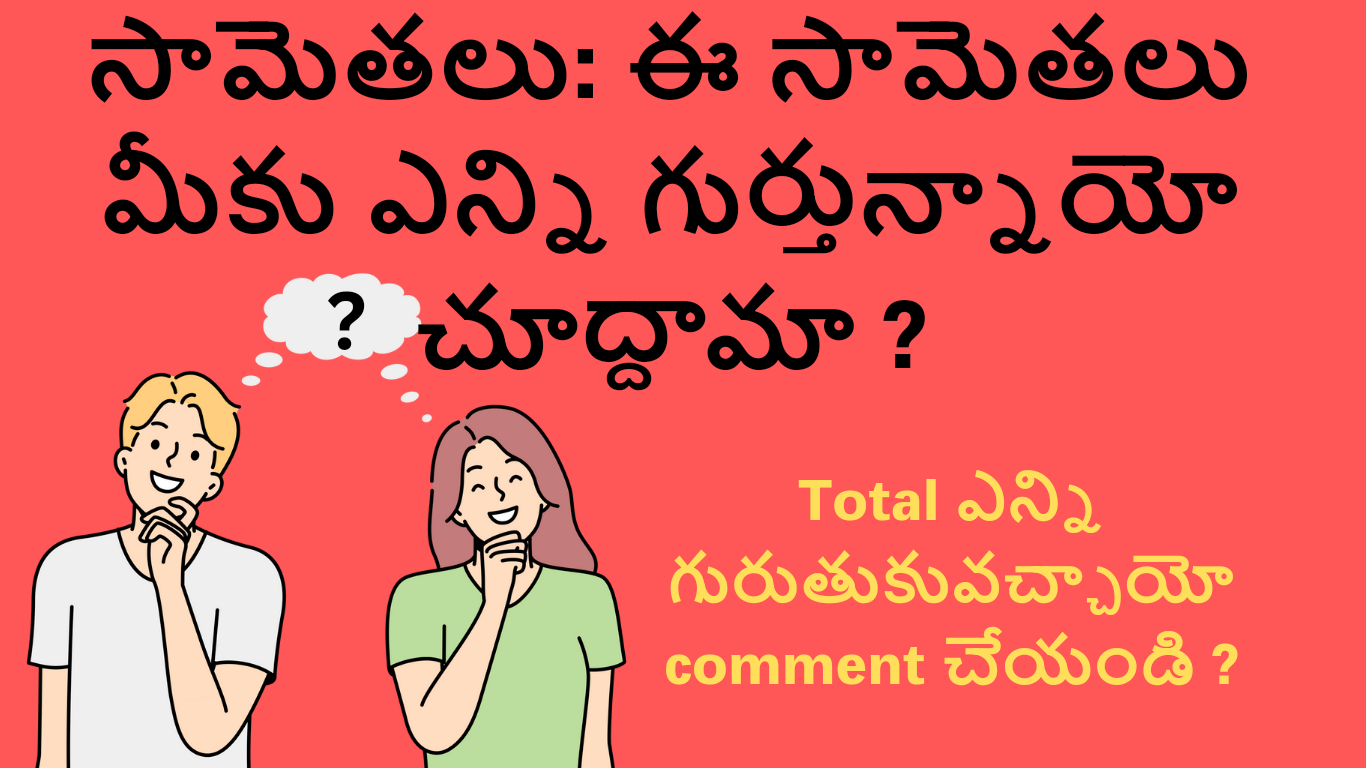 సామెతలు