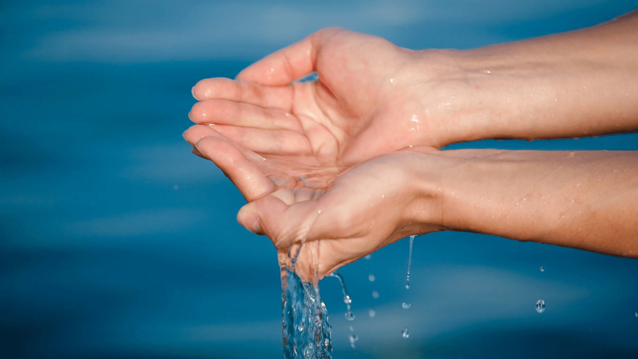 Stop wasting water at home, it's your responsibility, the future